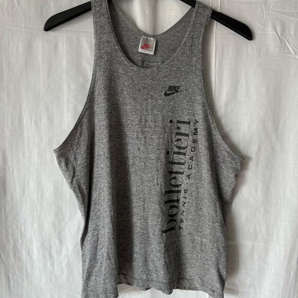 Vintage Nike Tank Top Mens LargeBollettieri Tennis Academy USA Made